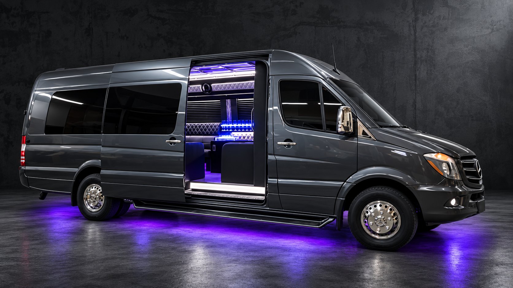 Party Sprinters - Mercedes Sprinter Limo or similar